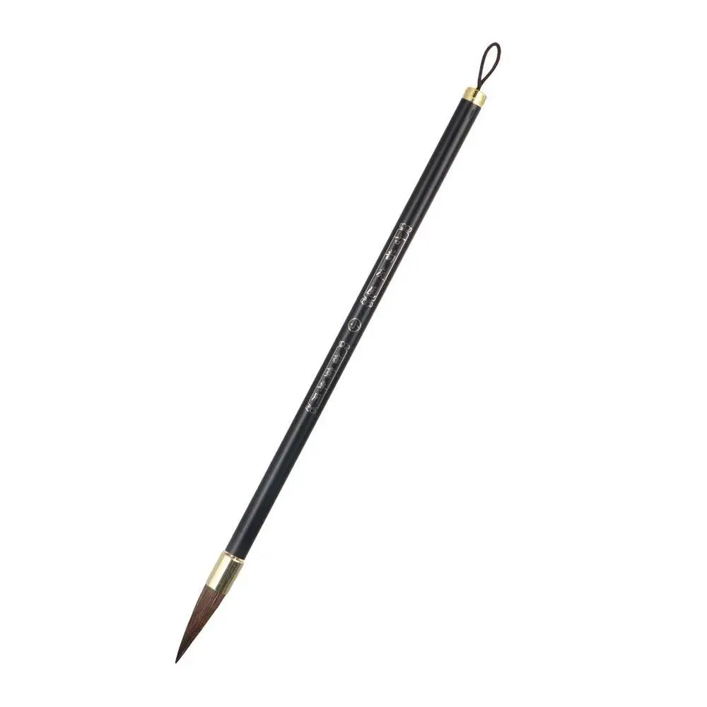 Ancient Oil Watercolor Chinese Calligraphy Brush Wolf Hair Oil Painting Scriptures Writing Brush Wood Art Paint Brush Watercolor - Image 2