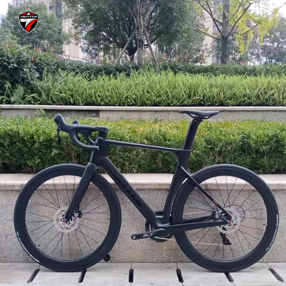 

TWITTER R10pro TIAGRA 4720-20Speed Полный комплект T800Racing Карбоновый шоссейный велосипед Гидравлические дисковые тормоза 700*25C велосипед велосипеды велосипед