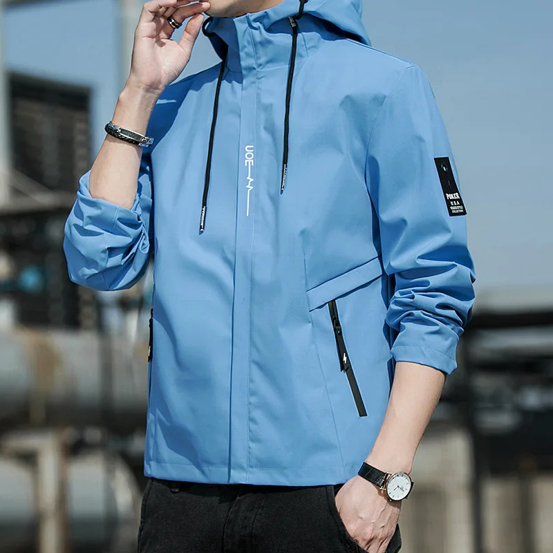 2024 New Men Jackets and Coats Outdoors Windproof Sunscreen Clothing Casual Streetwear Brand Spring Autumn