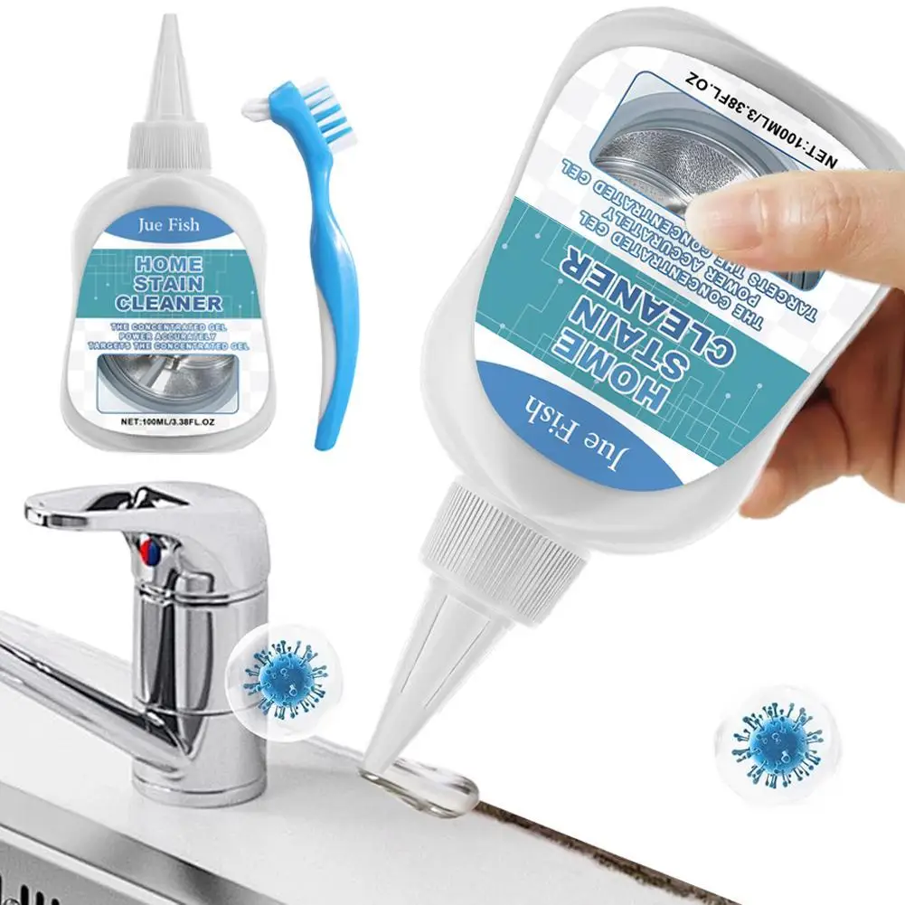 

1Pcs Mold Remover Gel Anti-Mold Cleaning Gel For Kitchen Bathroom Washing Machine Refrigerator Rubber Removing Mold