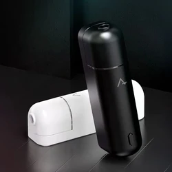 Mini Usb Oplaadbare Auto Aroma Diffuser Geurmachine Geurolie Auto Luchtverfrisser Parfum Diffuser Ventilatieclip