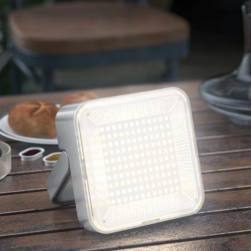 

Outdoors Camping Lantern 2400mAh Solar Rechargeable LED Tent Light with Magnet Powerful Power Bank Repair Emergency Lamp Park