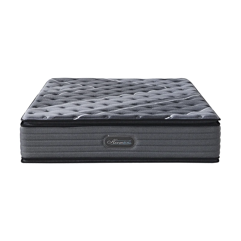 Euro Top King Size Rolled Up 3 Zone Pocket Spring Bed Mattress In A Box Supplier