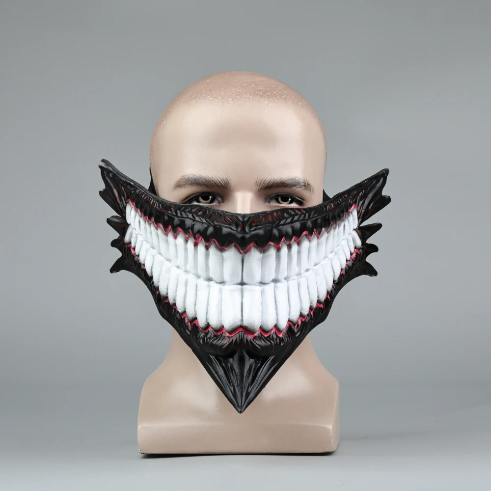 Cosplay Okarun Ken Takakura Face Mask for Adult Halloween Scary