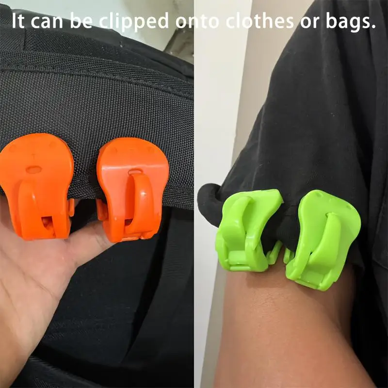 2Pcs Quick-Attach Fishing Rod Clip - Tool-Free 1-Hand Operation Holder Secure Grip for Freshwater Rods Storage Racks Tackle