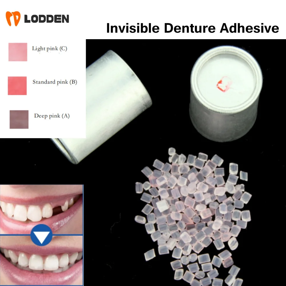 

18/1000 г стоматологическая смола для десен, гибкий невидимый клей для протезов, материалы для стоматологической лаборатории, расходные материалы