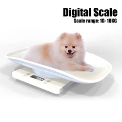 2g-10kg Newborn Baby Scale Dogs Cats Pet Scale Digital Scale High Precision Multi-Function Infant Electronic LCD Scale