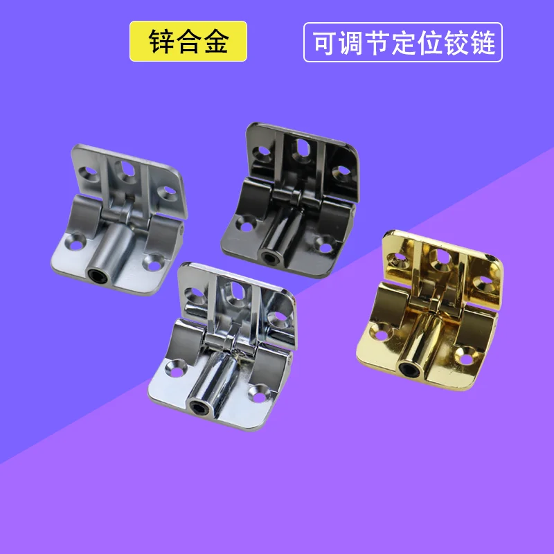 

Hidden Visible Installation Buckle Hinge Zinc Alloy 90/180 Degree Angle For Desktop Stand Combination