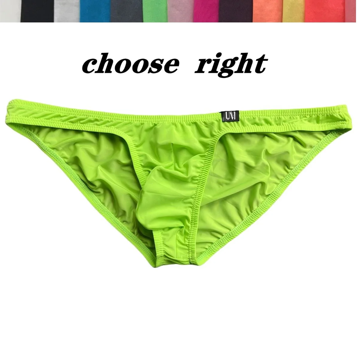 Men's Low-Rise Sexy Briefs: Contoured Penis Pouch, Silky-Smooth Material, Tight Solid Color Design for a Sleek, Alluring Look - Image 4