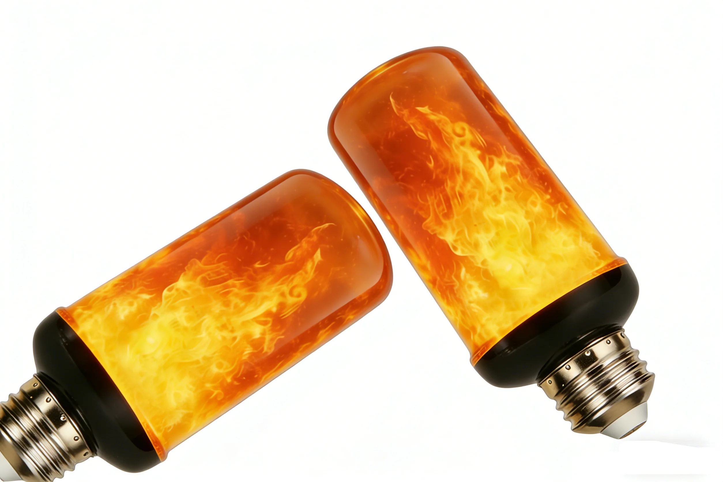 Simulated dynamic flame lamp, gravity sensing lamp (E27) bulb, decorative atmosphere lamp, night light