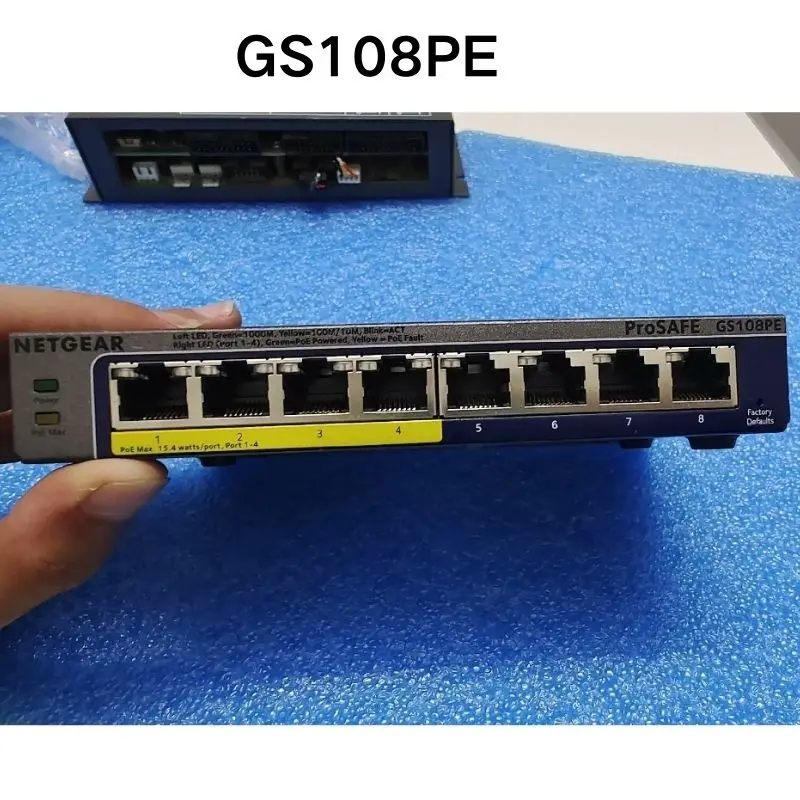 Test di seconda mano OK GS108PE Switch
