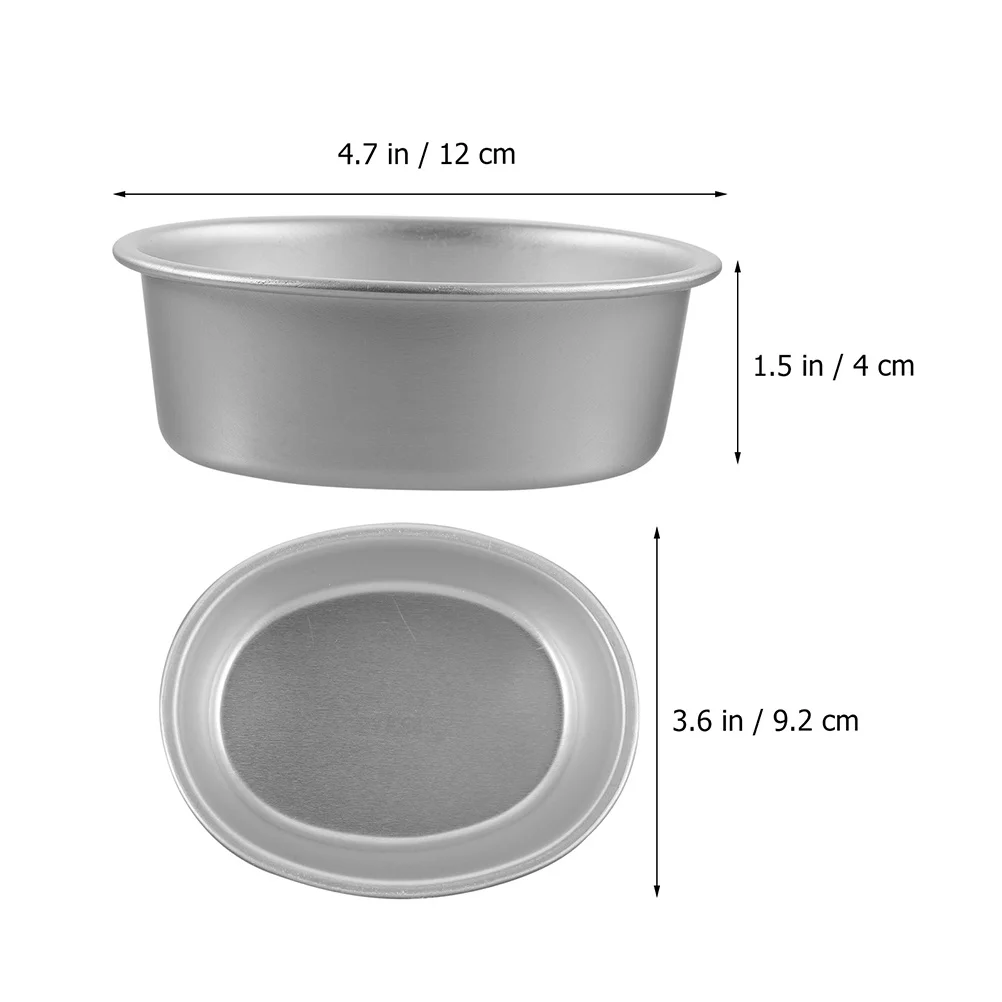 

12Pcs Non-Stick Cake Mold Set Aluminum Alloy Honeycomb Design for Baking Cheesecake Bread Dessert DIY Bakeware