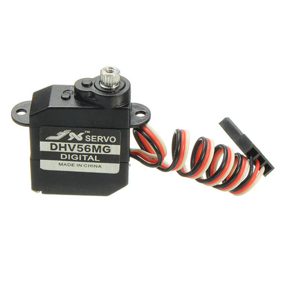 

JX Servo DHV56MG 5.6g DS Digital Coreless MG Metal Gear HV Servo 1.2kg 0.10sec For RC Airplane