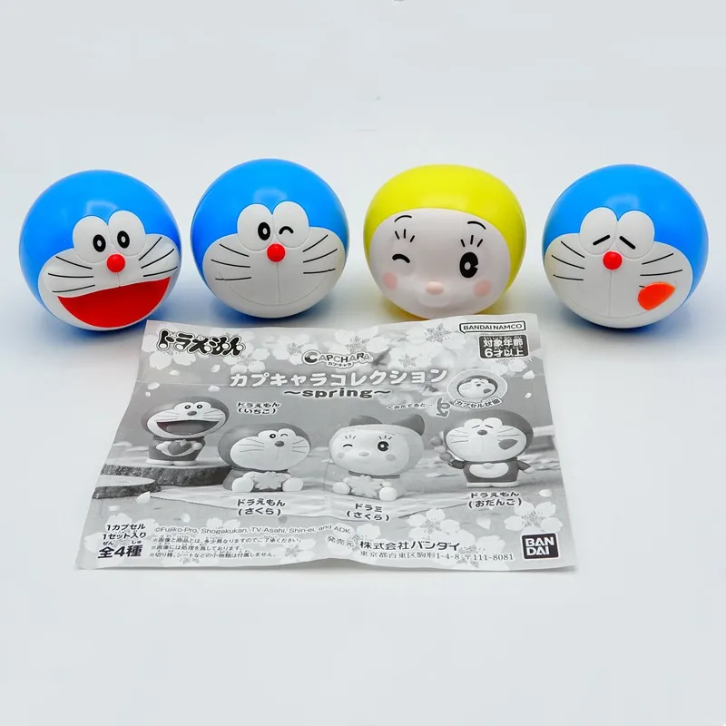 Japanischer hasbro echtes gacha maßstab modell variabler ausdruck doraemon dorami niedliche tisch dekoration action figur spielzeug