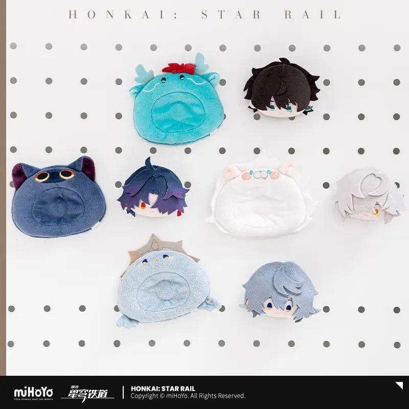 [Genuine] Honkai Star Rail Men's Dormitory Series Cartoon Badge Danheng Jingyuan Blade Sunday Dolls Anime Cosplay Xmas Gifts