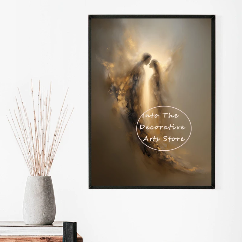 Nordic Dove of Peace & Zen Yoga Medita Poster Canvas Painting Modern Buddhist Lotus & Tai Chi Yoga Wall Pictures Spiritual Decor