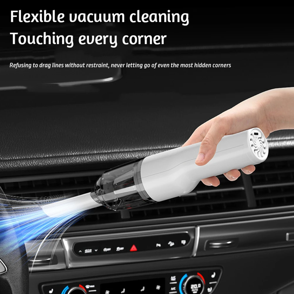 Portable Car Dual Use Wireless Vacuum Cleaner Super Strong Suction Vacuum Cleaners For Sofa Car Seats