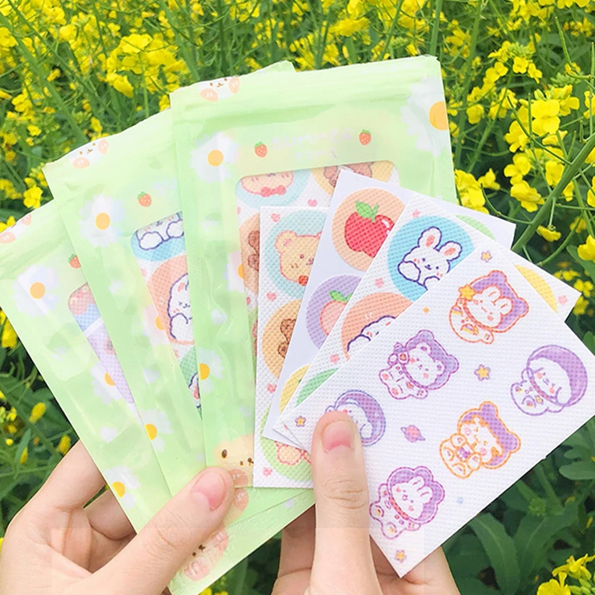 18 Pack 3pcs-set of Girl Heart Mosquito Repellent Patches Portable Mosquito Repellent Patches - Random image 5
