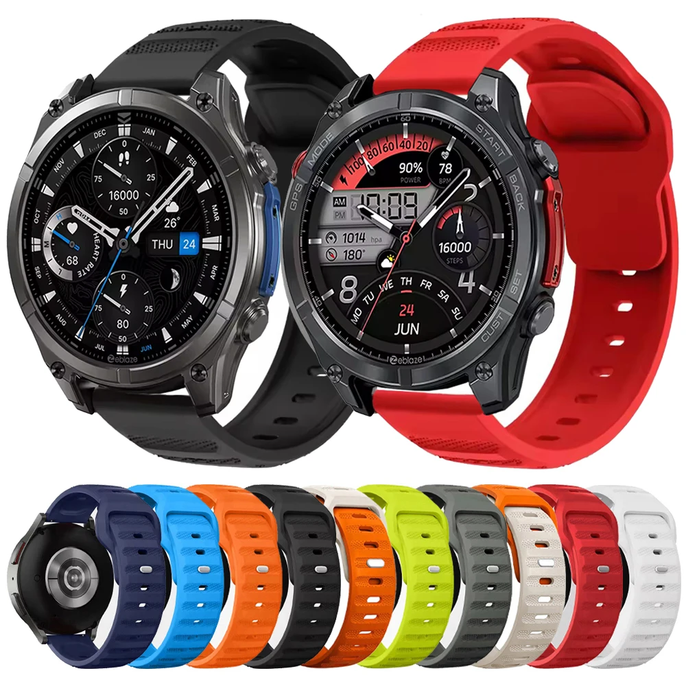 Silicone 22Mm Watch…