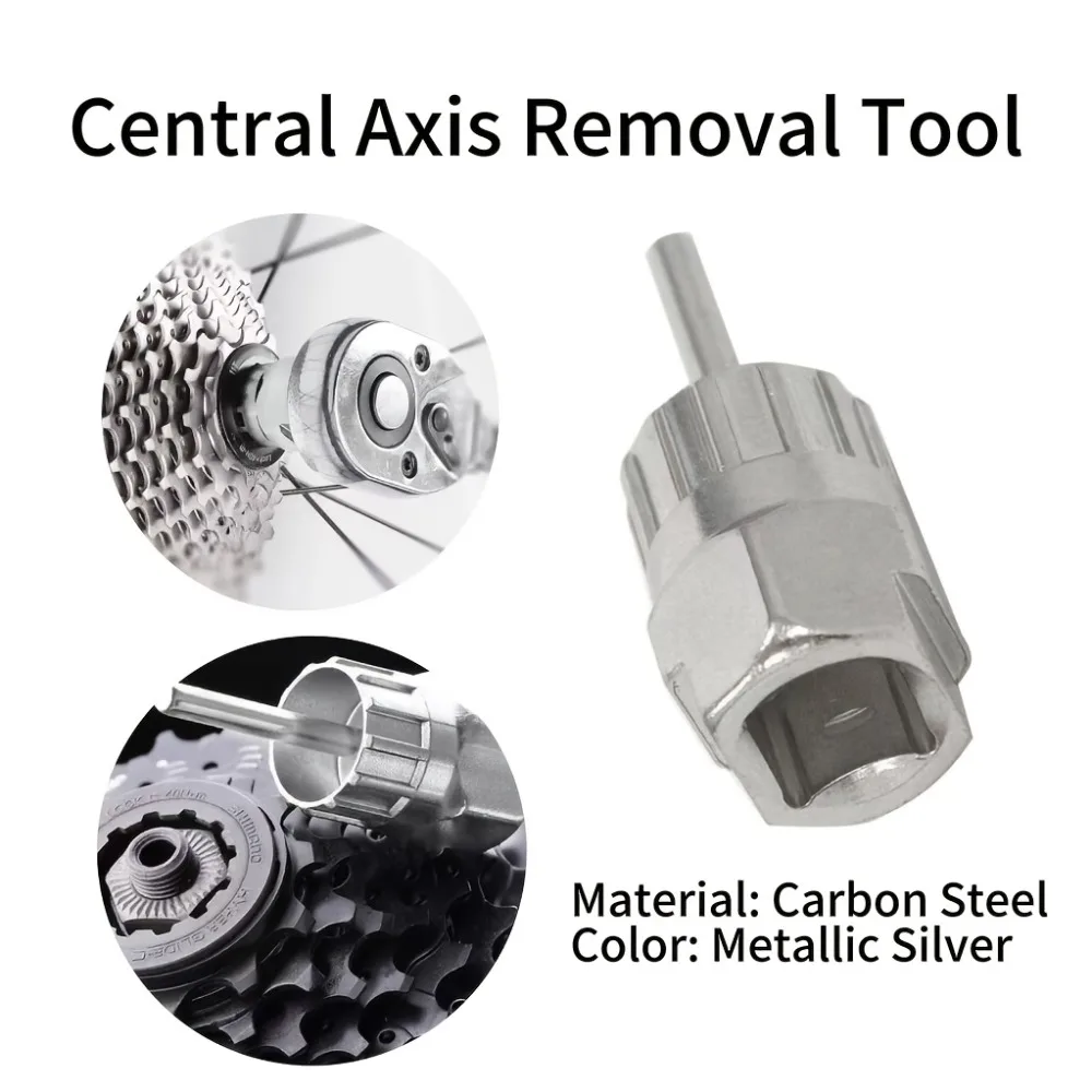 Fixed rod cassette flywheel socket, bicycle bottom bracket t