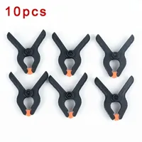 10pcs 2inch Spring Clamps DIY Woodworking Tools Hard Plastic Clamps Durable For Woodworking Spring Clip NEW