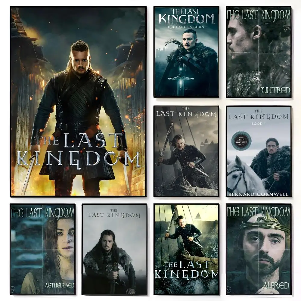 Epic Historical Drama The Last Kingdom Poster American Film Mural Home Childrens Room Wall Decor Print