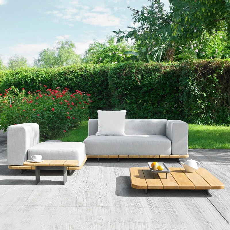 Sofá de vime personalizável