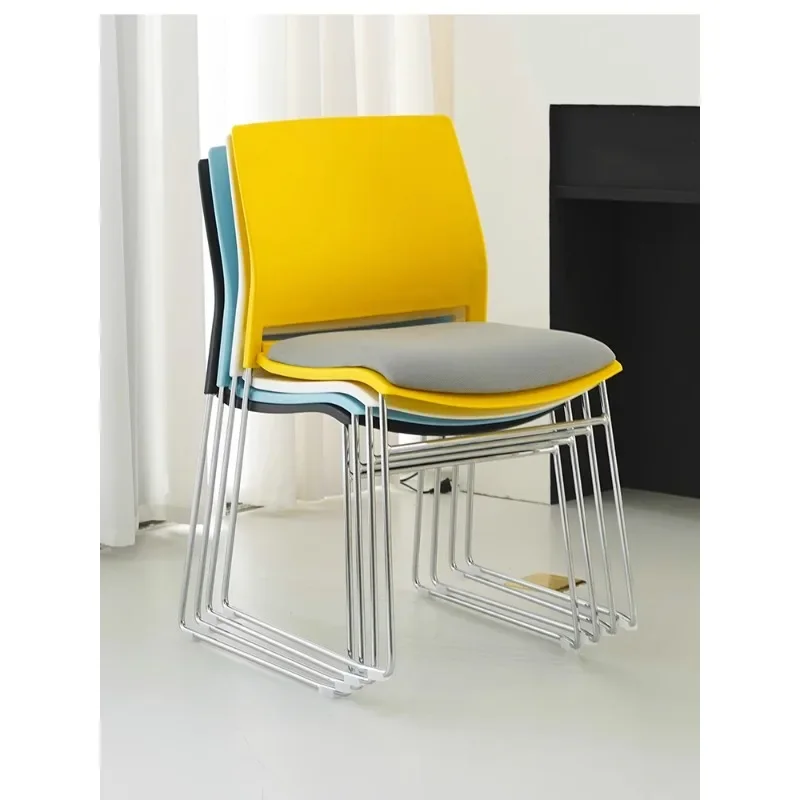 Conference training chair Nordic armless bow modern simple staff agency office meeting guest negotiation training chair