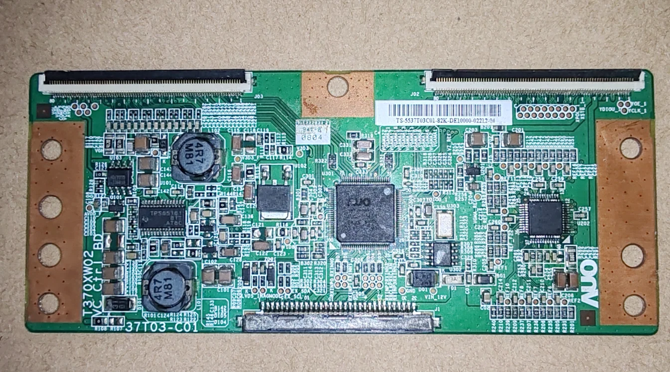

T370XW02 VC CTRL BD 37T03-C01 Original logic board t-con for testing physical photos