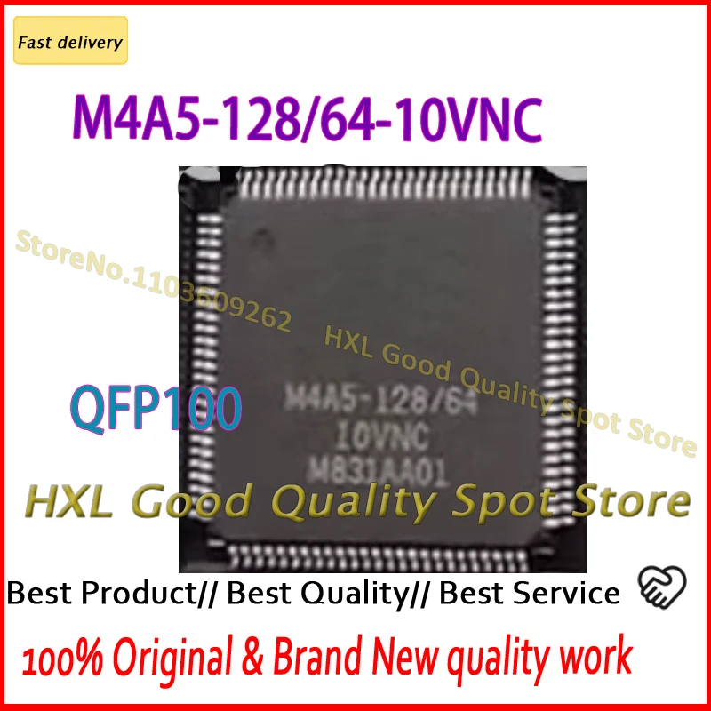 1~10PCS/LOT M4A5-128/64-10VNC TQFP100   M4A5-128 64-10VNC