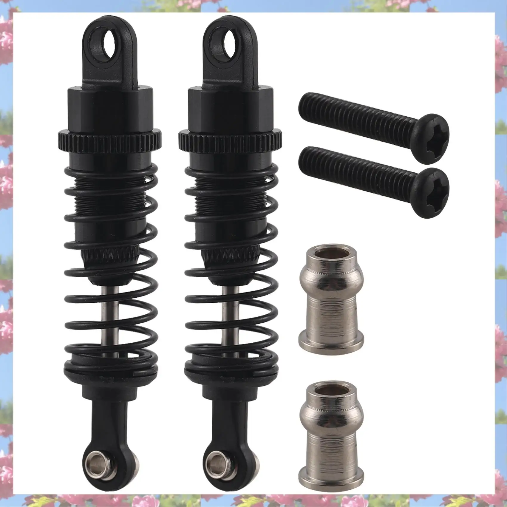 L81A 2025-2 個オイル調整可能な 65 ミリメートルショックアブソーバーダンパー Rc カー 1/18 Wltoys A959 A969 A979 K929 Hpi Hsp Traxxas Losi タミヤ