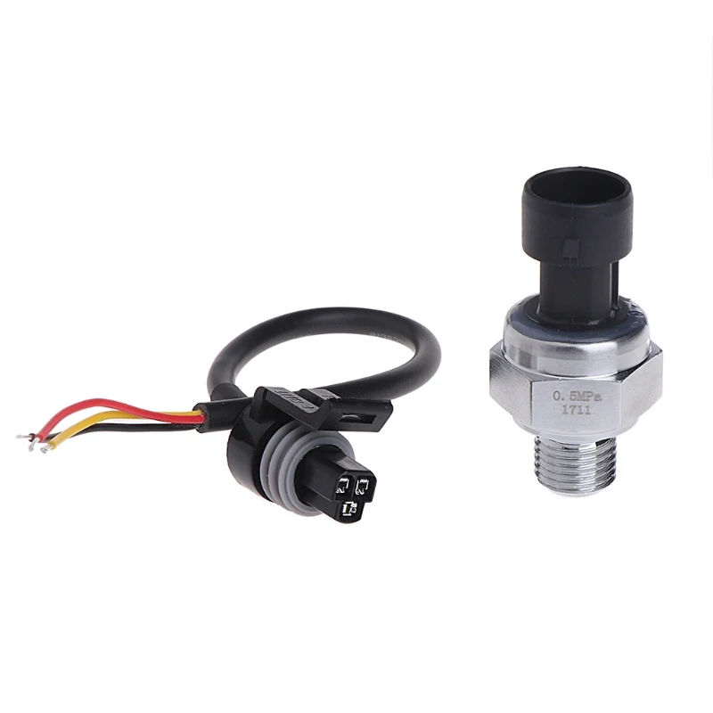 G1/4 Inch 5V 0-0.5 Mpa Pressure Transducer Sensor Oil Fuel Gas Water Air Pressure Sensor Drop Shipping