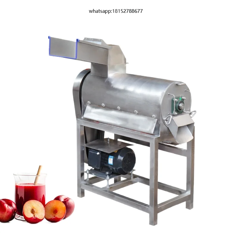Apricot Tomato Passion Fruit Crusher Destoner and Pulping Pulp Making Machine Pulper
