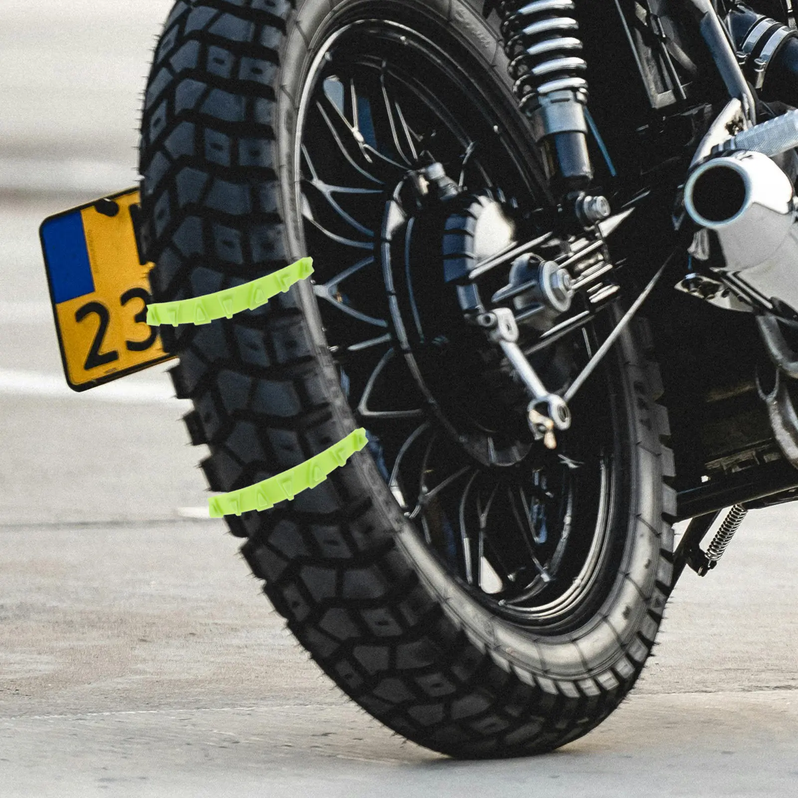 

5 Pcs Reusable Anti Snow Chains Anti-skid Cloth Car Emergency for Vehicles Drive