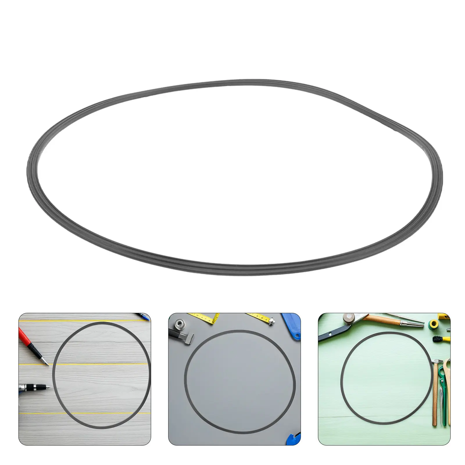 Bar Stool Base Rubber Ring Wear-Resistant Floor Protector Ring Stool Foot Protector for Hardwood Floor Chair Leg Protection