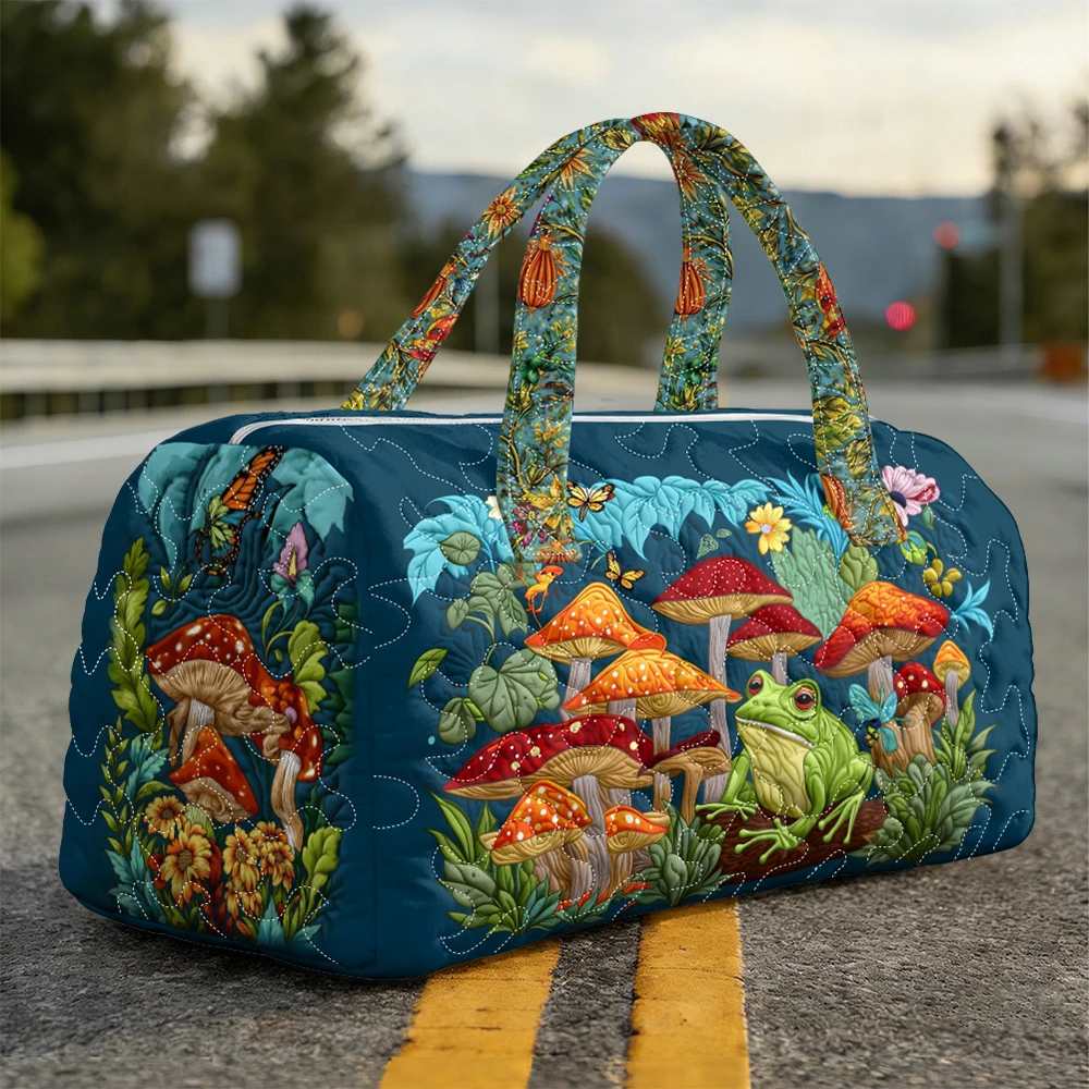 

3D Printed Quilted Travel Bags Handbag Personalized Gifts Sport Bags Custom Tote Bag Training Bag Beach Hiking Camping