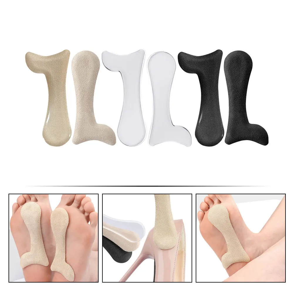 

Arch Support Pad Supports Inserts High-heeled Shoes Stickers Anti-slip Insoles for Sandals
