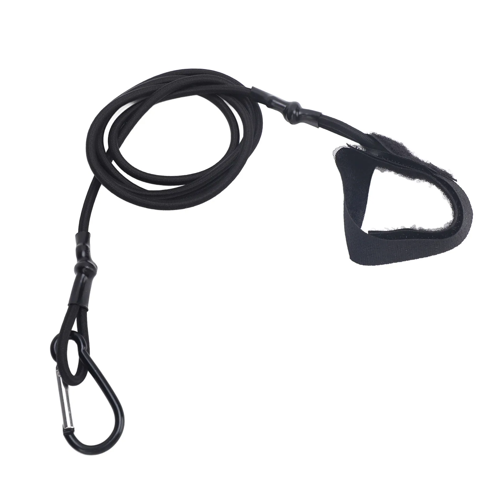 مقود مجداف خفيف الوزن ومحمول ومطاط من النايلون المعدني ومضاد للخسارة وحبل أمان لقضيب الصيد وشبكة الصيد