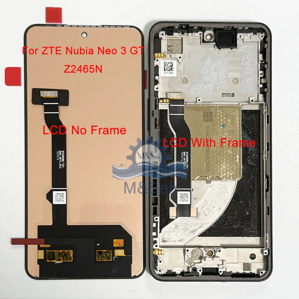 Original For ZTE Nubia Neo3 4G Z2461/5G Z2464N LCD Display Screen+