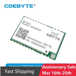 SX1262 LoRa Module High-Precision TCXO CDEBYTE E22-900M30S 915MHz 30dBm Transceiver Transmitter and Receiver