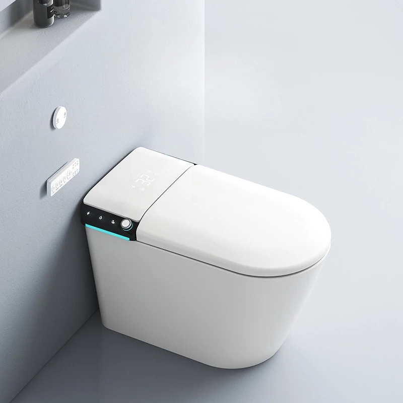 Smart Toilet Auto Foam Shield Sterilization Infrared Waterless Pressure Free Multifunctional