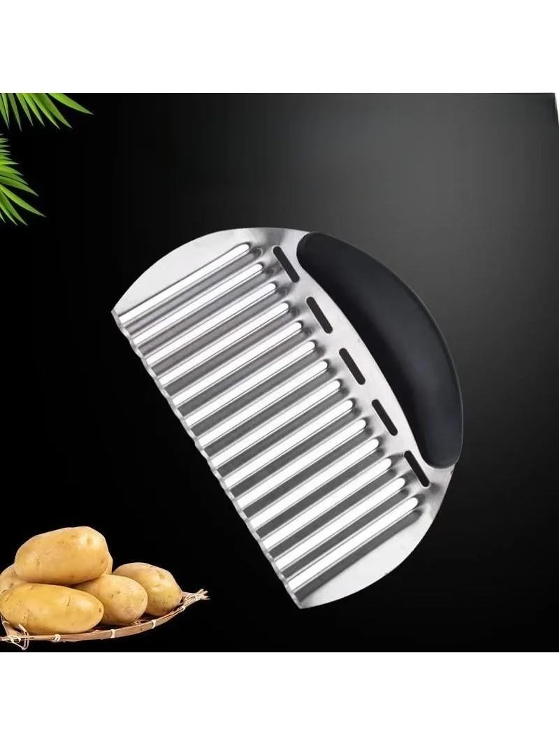 

Многофункциональный кухонный инструмент Xibading: волнистый нож-резак для картофеля, ленточный скребок для выпечки