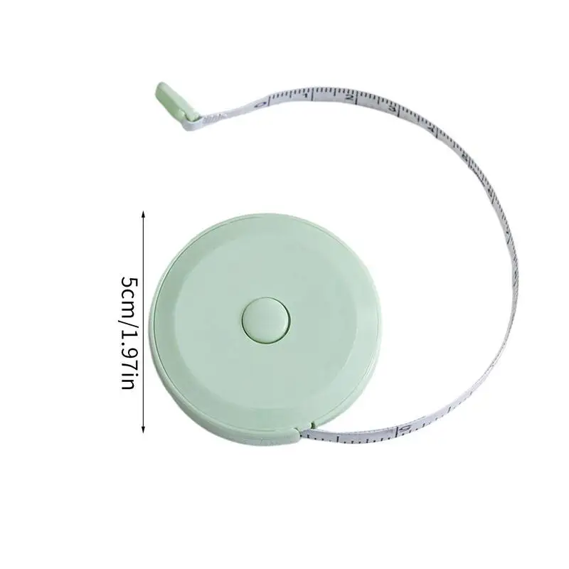 1,5 метров Гибкая линейка для шитья Автоматическая портативная Выдвижная многофункциональная измерительная линейка бюста для одежды швейный инструмент для домашнего использования