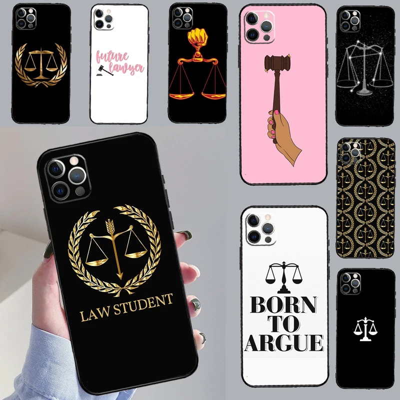 Coque OPPO Reno 15F 14F 13F 12F 11F 10 11 12 13 14 Pro 8T 7 8 Lite OPPO Find X6 X8 X9 Pro – Thème : Droit, Avocat, Juge, Justice
