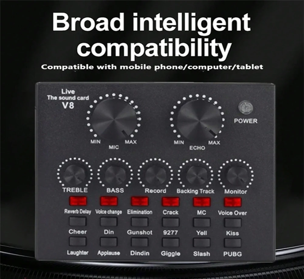 V8 Sound Card Live …