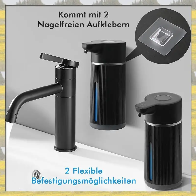 

Hot Sale Automatic Soap Dispenser Electric Soap Dispenser Automatic Wall Mounting With USB For Bathroom, Kitchen B