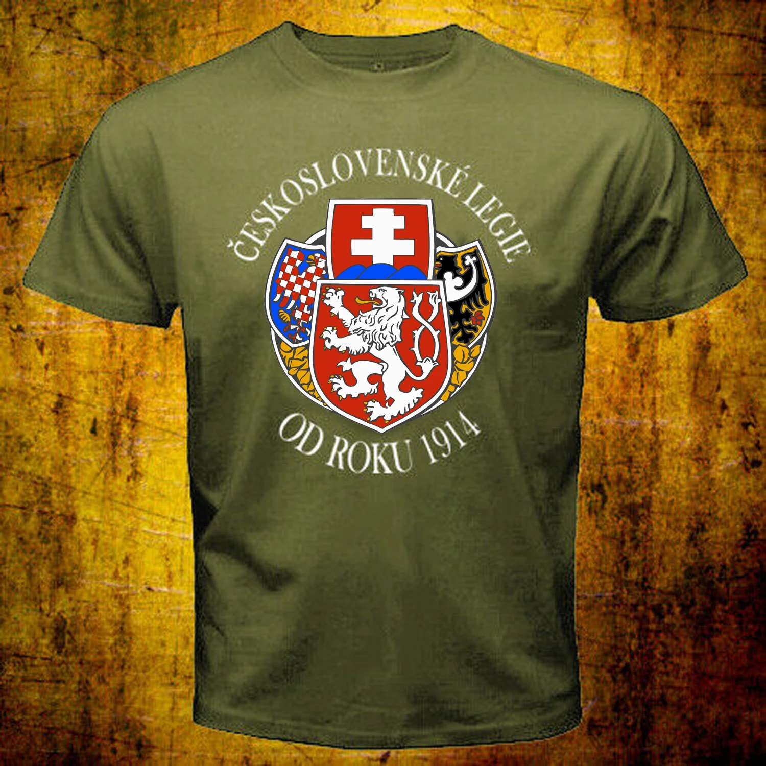 WWI Czechoslovak Legion T Shirt New 100% Cotton Short Sleeve O-Neck Casual T-shirts Loose Top Size S-3XL