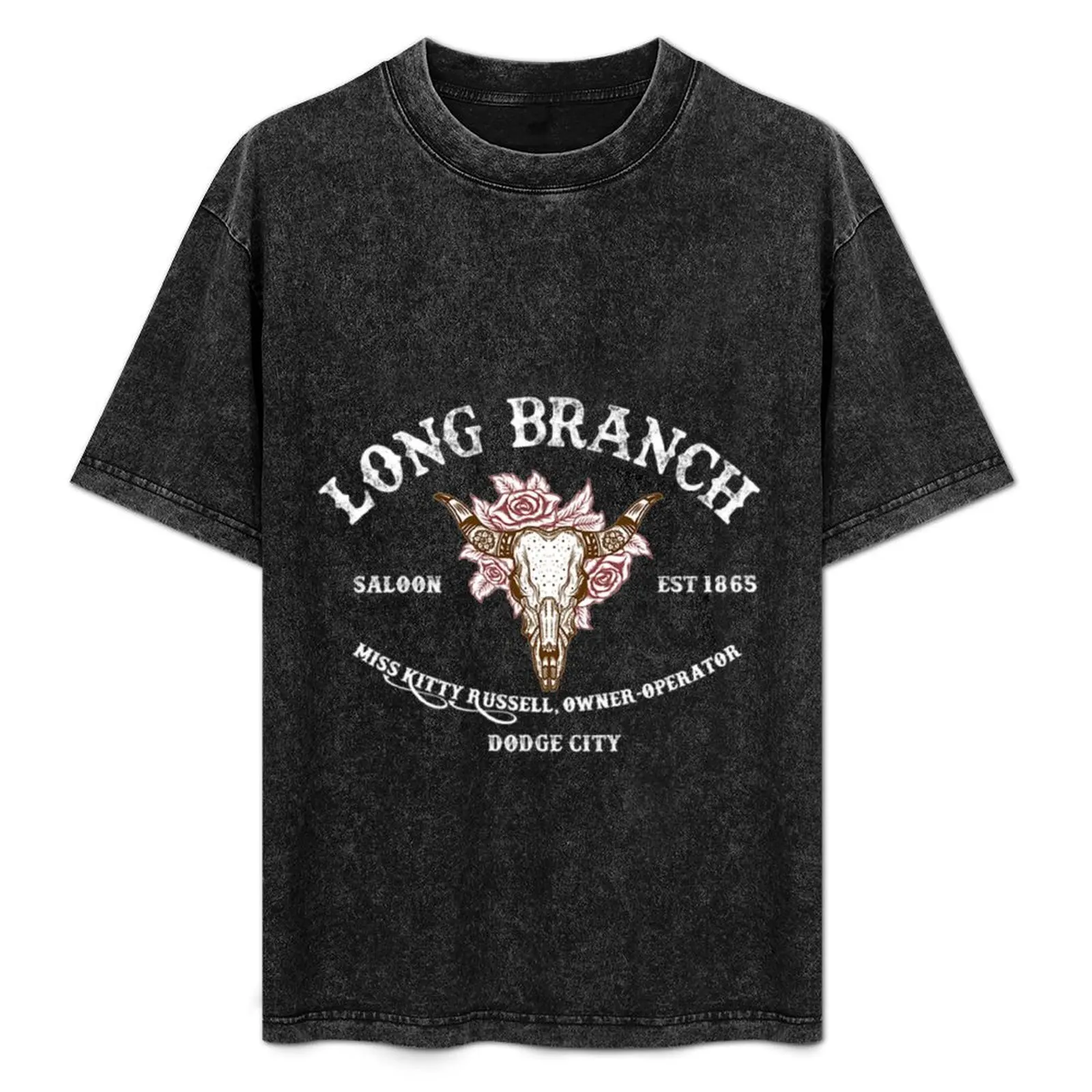 Gunsmoke Long Branch Saloon T-Shirt Utility Casual Work T-Shirt
