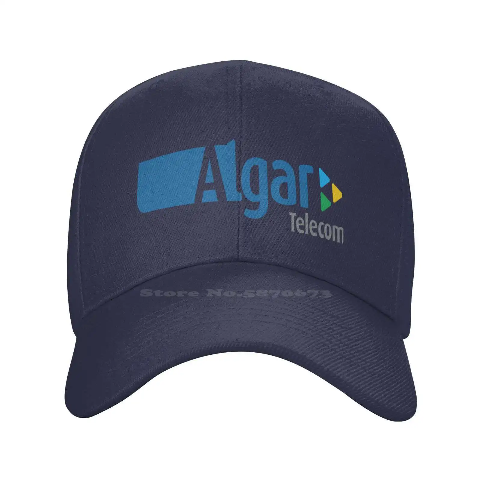 Algar Telecom Logo Print Graphic Casual Denim cap Knitted hat Baseball cap