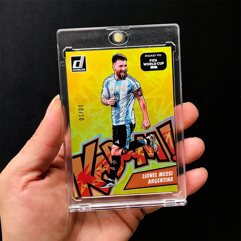 2026 World Cup Card Blasts Messi Ronaldo Yamal and Pelekin Refractory Cards Replica Self-made Collection Cards